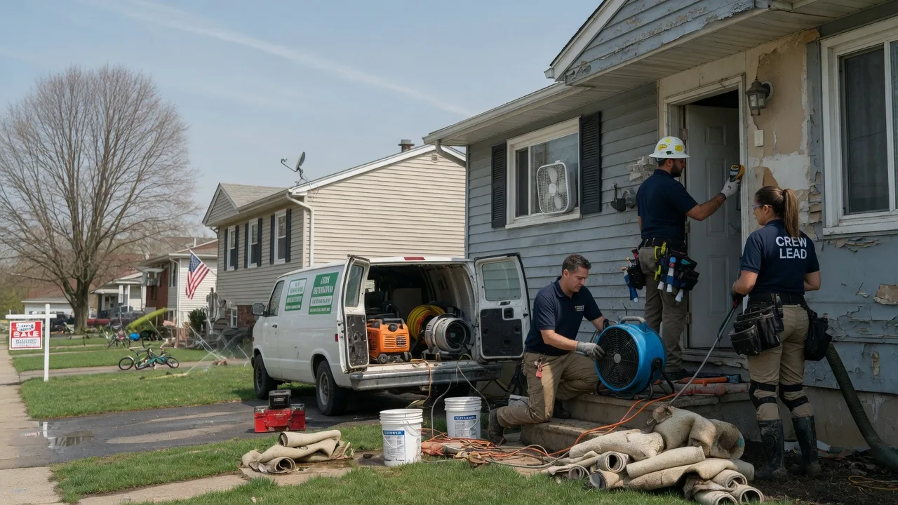 Flood Cleanup in Windham, OH near me